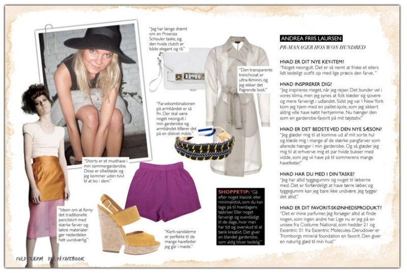 FASHIONista Magazine (Denmark) March 2011